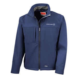 Men's Classic Soft Shell Jacket - 320 gsm soft shell jacket.