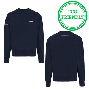 Iqoniq Kruger Relaxed Recycled Cotton Crew Neck - Iqoniq unisex crew neck in contemporary relaxed fit.