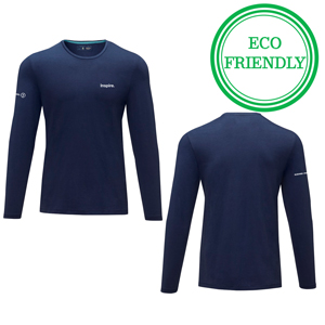 Ponoka Long Sleeve GOTS Organic T-Shirt - Sustainable long sleeve t-shirt.