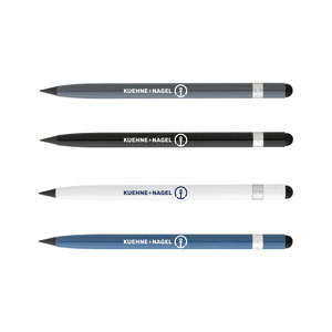 Aluminum Inkless Pen with Eraser - This inkless pen with eraser replaces your traditional wooden pencil.