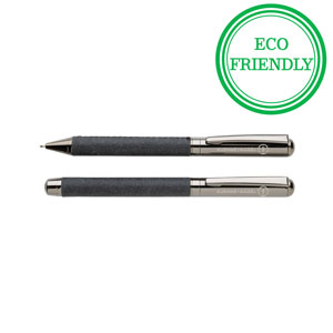 Recycled Leather Pen Set - This beautiful pen set is made with recycled leather.