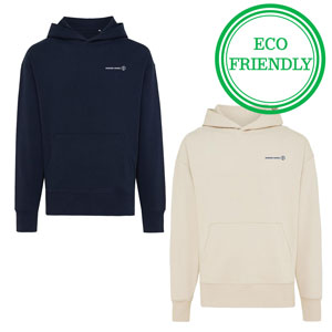 Iqoniq Yoho Recycled Cotton Relaxed Hoodie - This iqoniq hoodie in relaxed fit is designed to maximise the feeling of comfort.